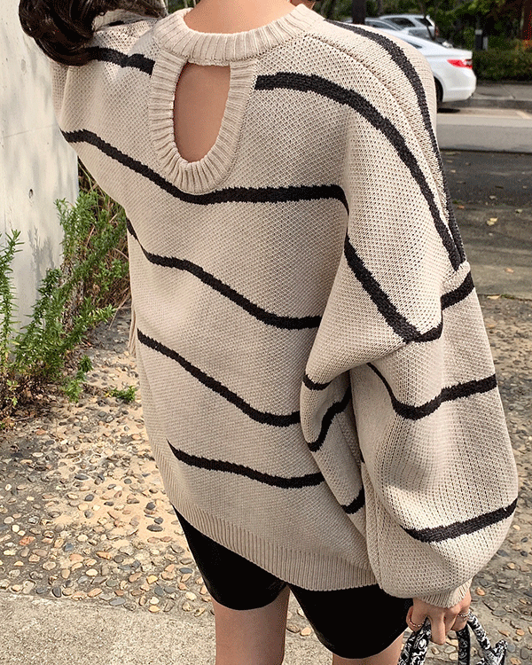 백트임단가라니트-knit